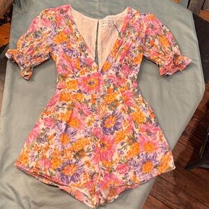 Hello Molly Multicolor Floral Dress